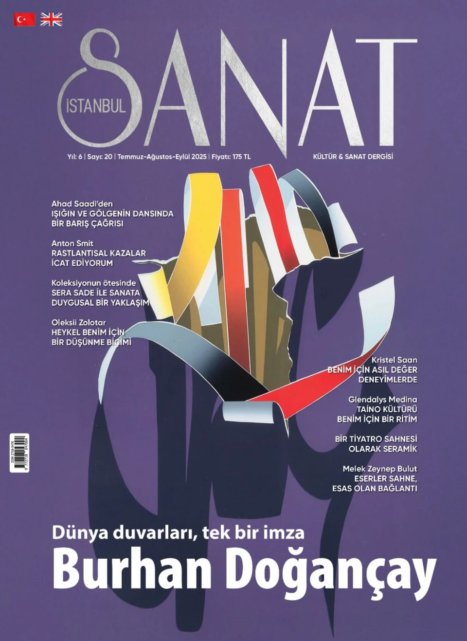 İstanbul Sanat — Dergi kapağı