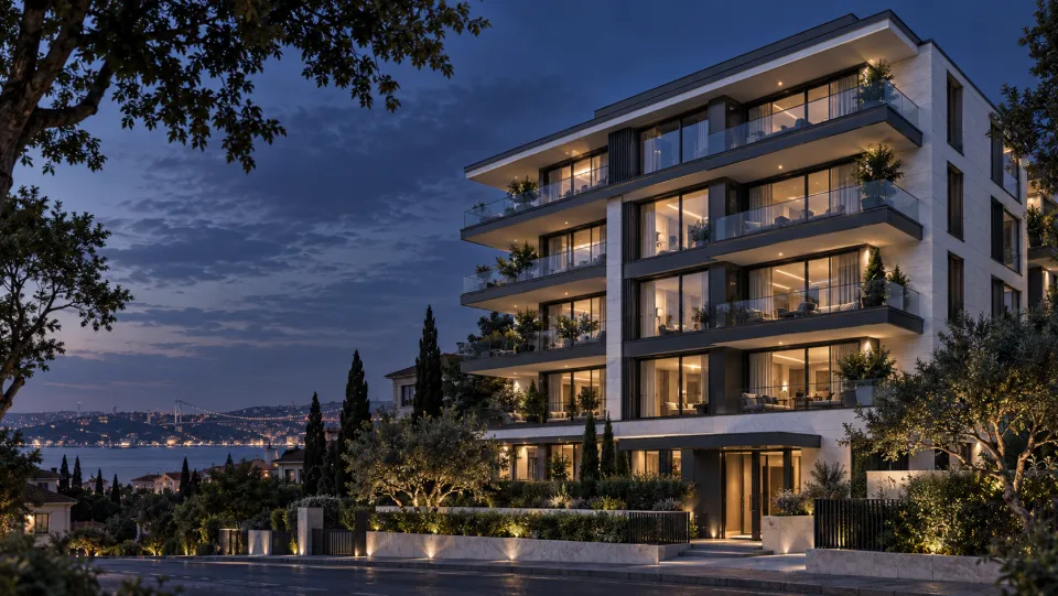 Eralp Apartmanı için temsili mimari görsel; gerçek proje fotoğrafı değildir
